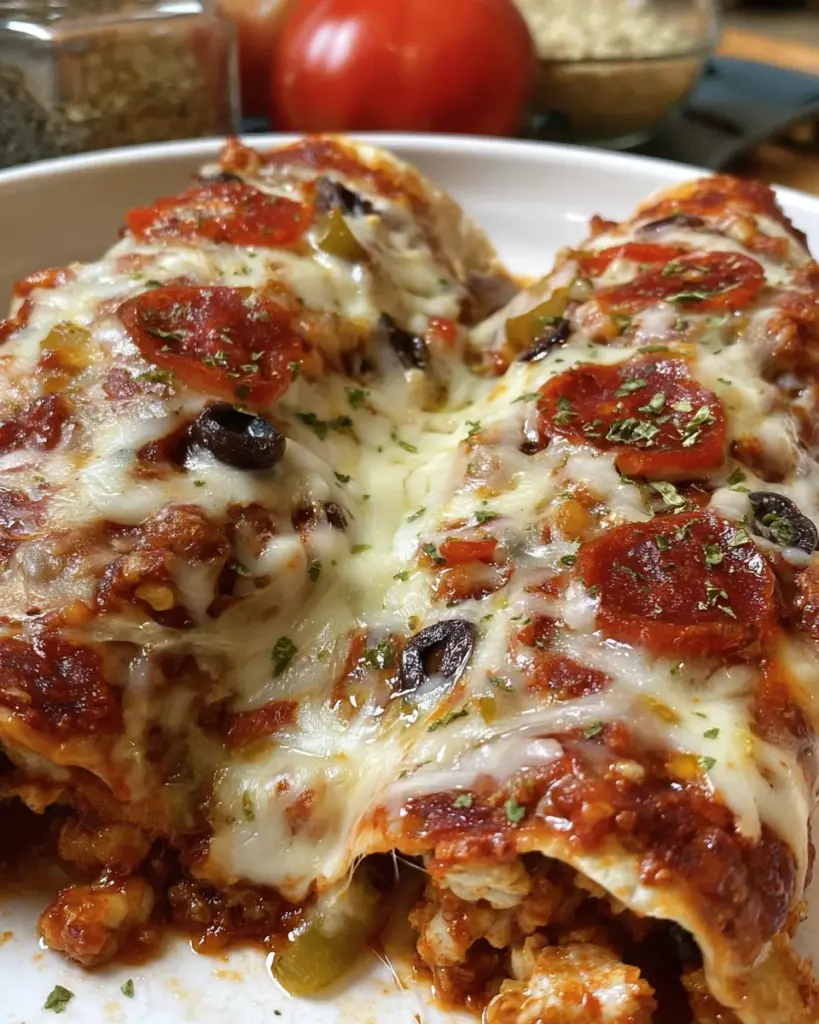 Pizza Enchiladas