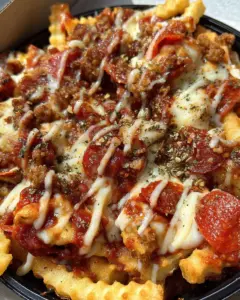 Pizza Loaded Fries