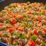 Unstuffed Pepper Skillet