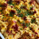 Creamy BBQ Ranch Chicken Casserole