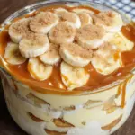 Banana Pudding Tiramisu with Caramel