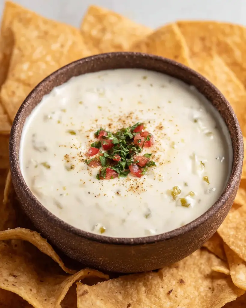 Best Mexican White Cheese Dip