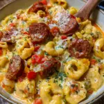 Cajun beef sausage Tortellini