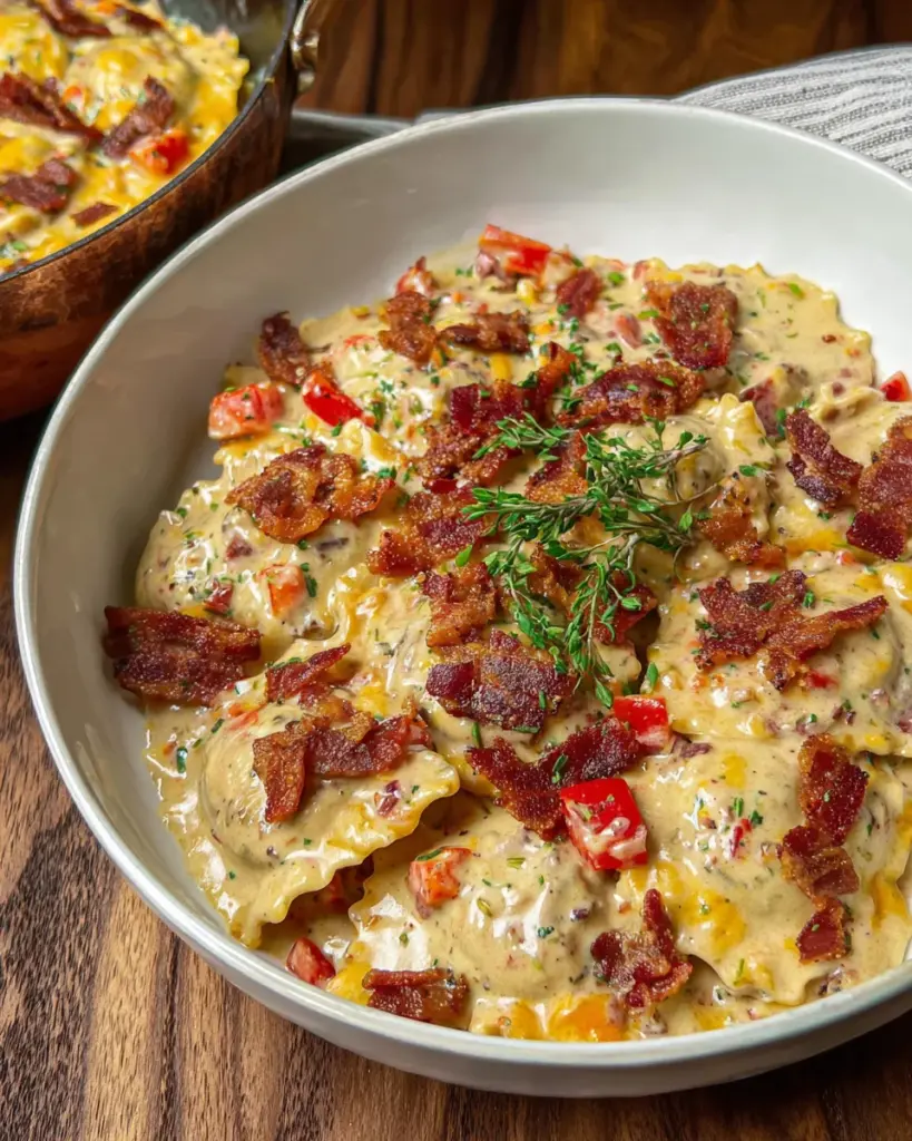 Cheeseburger Ravioli