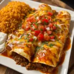 Cheesy Beef Enchiladas