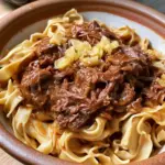Crockpot Beef and Noodles