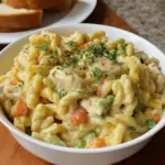 Crockpot Chicken Pot Pie Pasta