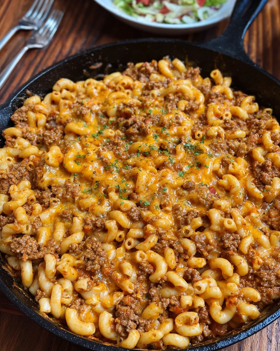One Pan Cheeseburger Mac image 2