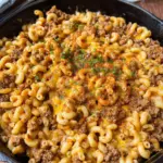 One Pan Cheeseburger Mac