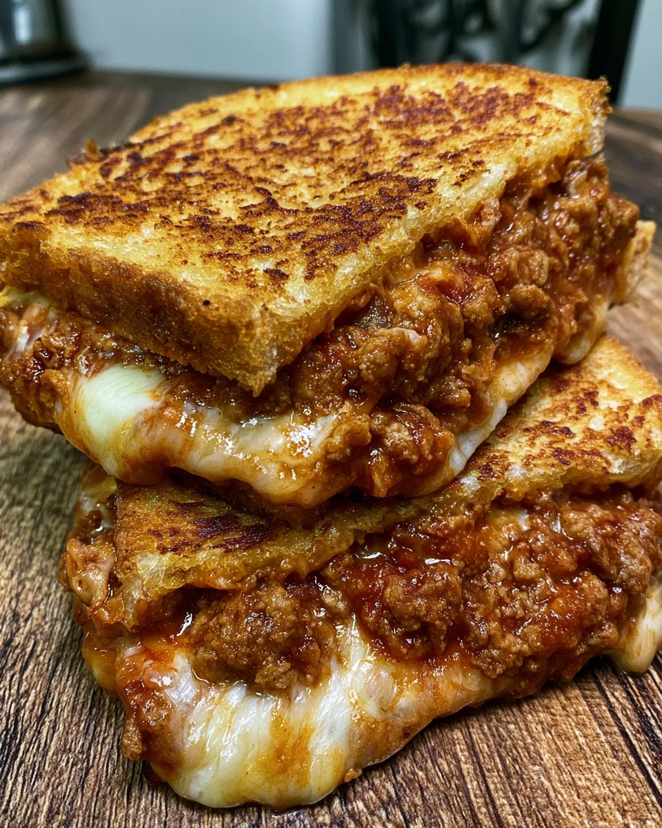 Sloppy Joe Grilled Cheese image 2