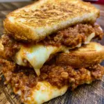 Sloppy Joe Grilled Cheese