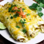 Green Chile Chicken Enchiladas