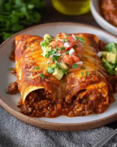 Ground Beef Enchiladas
