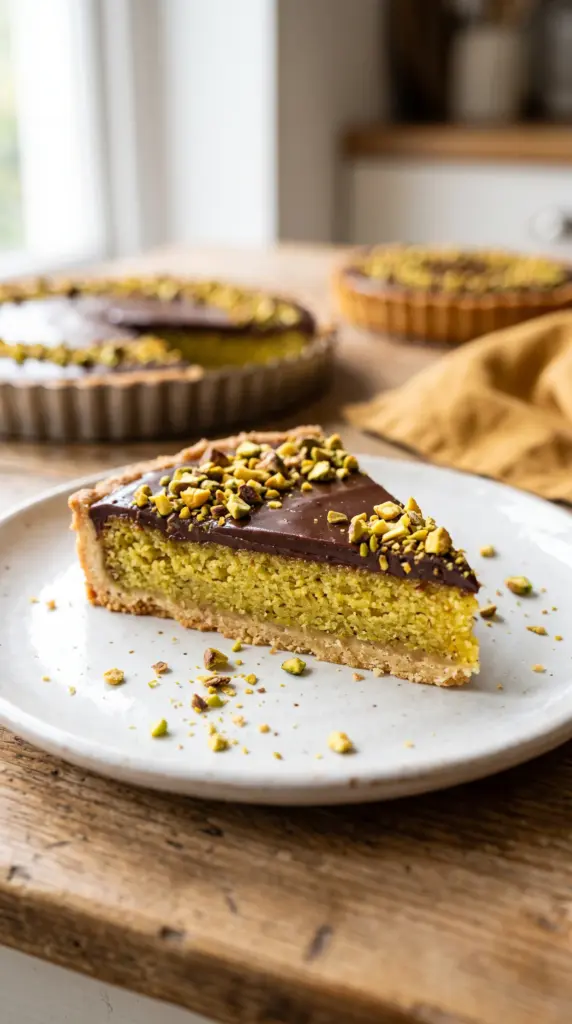 No-bake Dubai Chocolate Tart