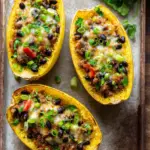 Taco Spaghetti Squash Boats