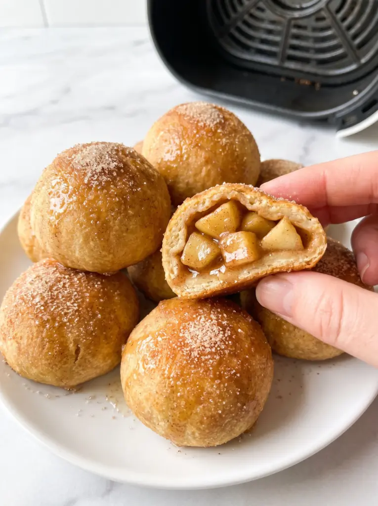 Air Fryer Apple Pie Bombs