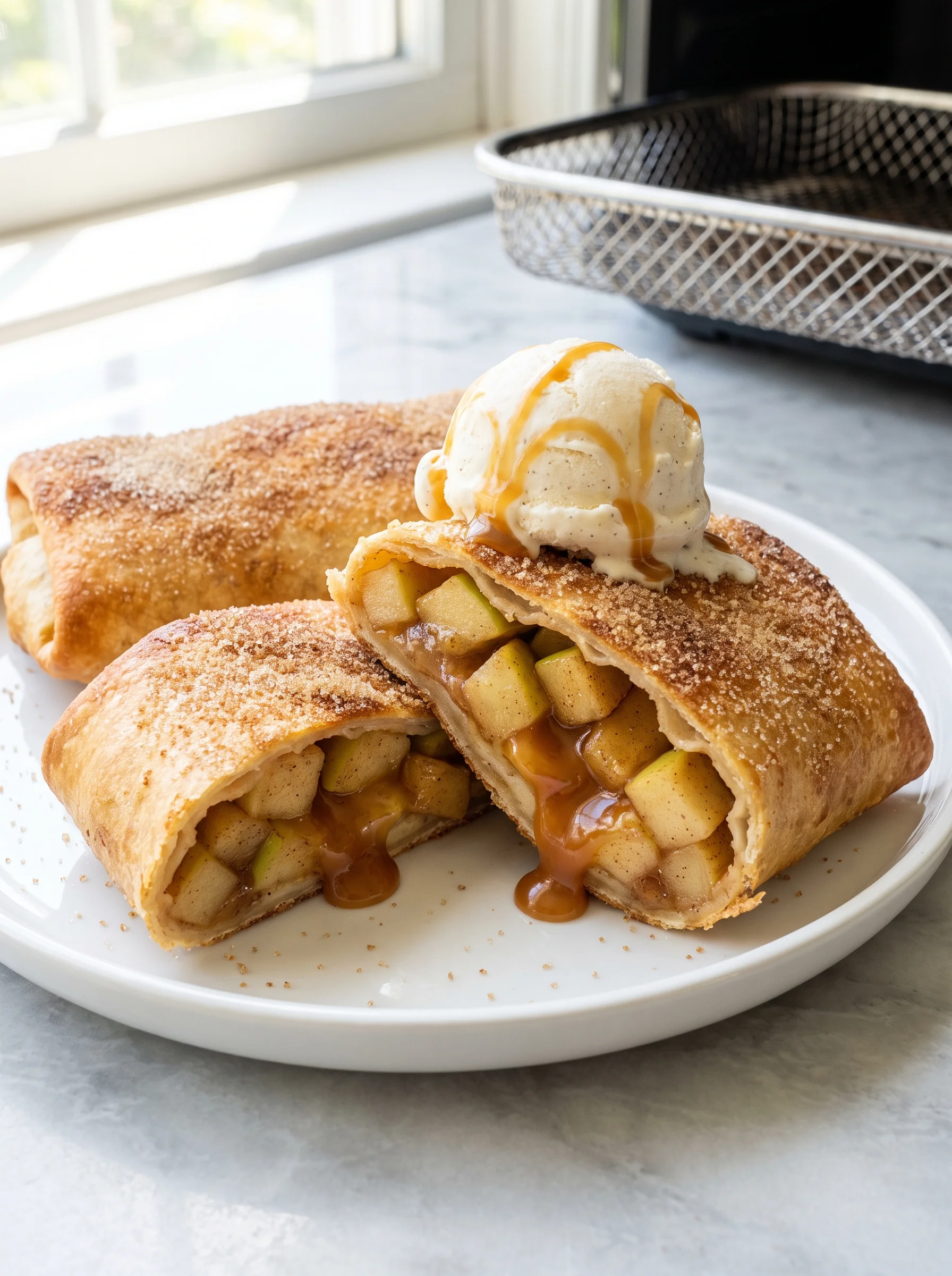 Air Fryer Apple Pie Chimichangas image 2