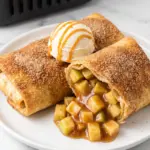 Air Fryer Apple Pie Chimichangas