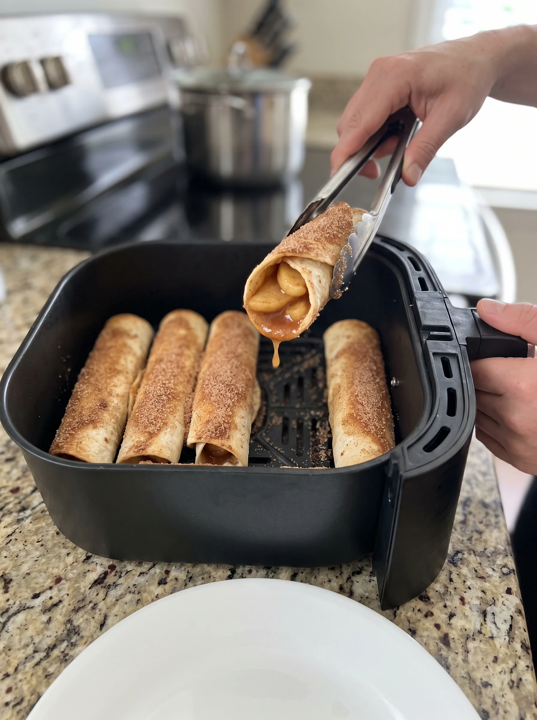 Air Fryer Apple Pie Taquitos image 2