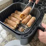 Air Fryer Apple Taquitos