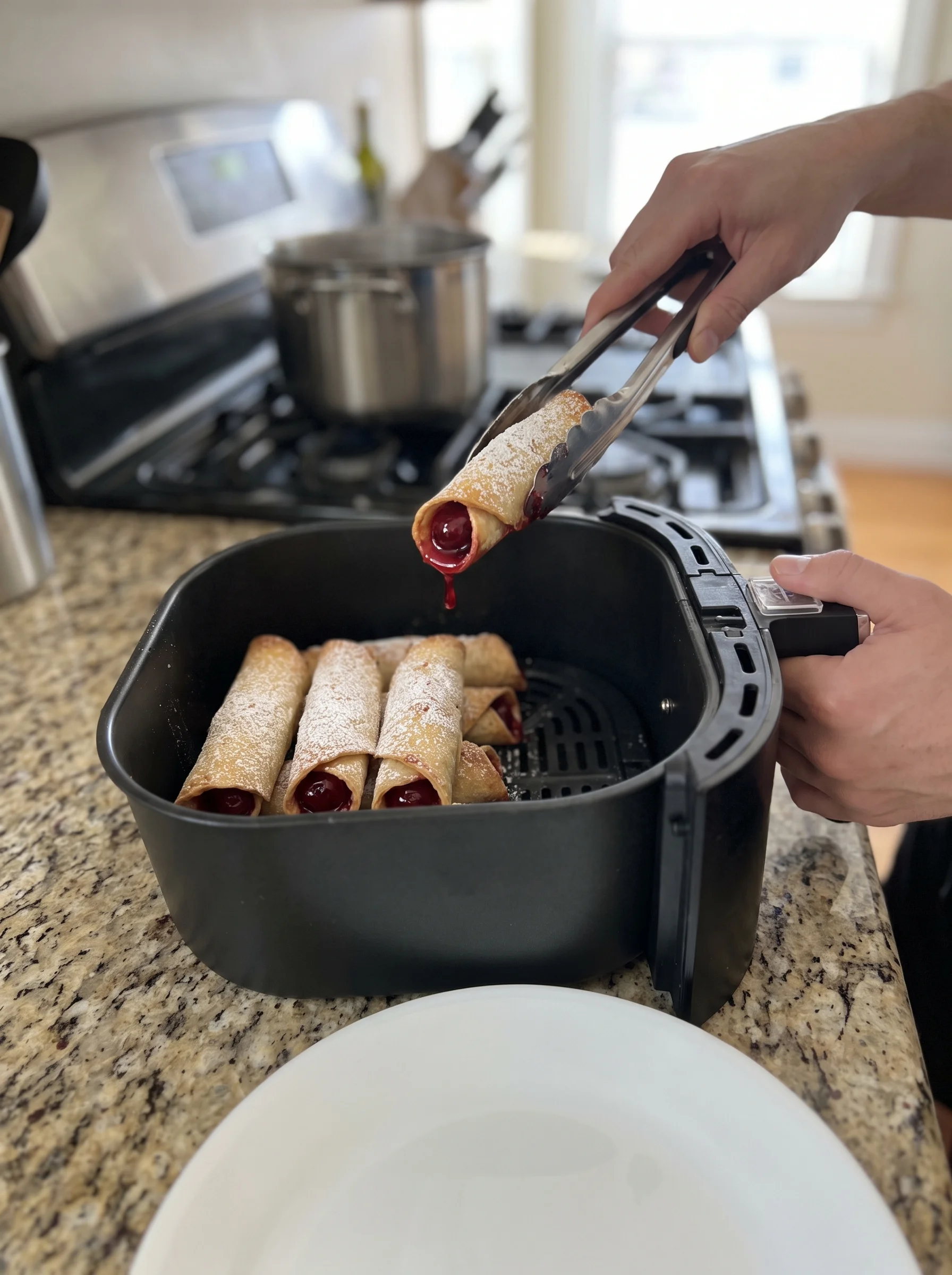 Air Fryer Cherry Pie Taquitos image 2