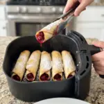 Air Fryer Cherry Pie Taquitos