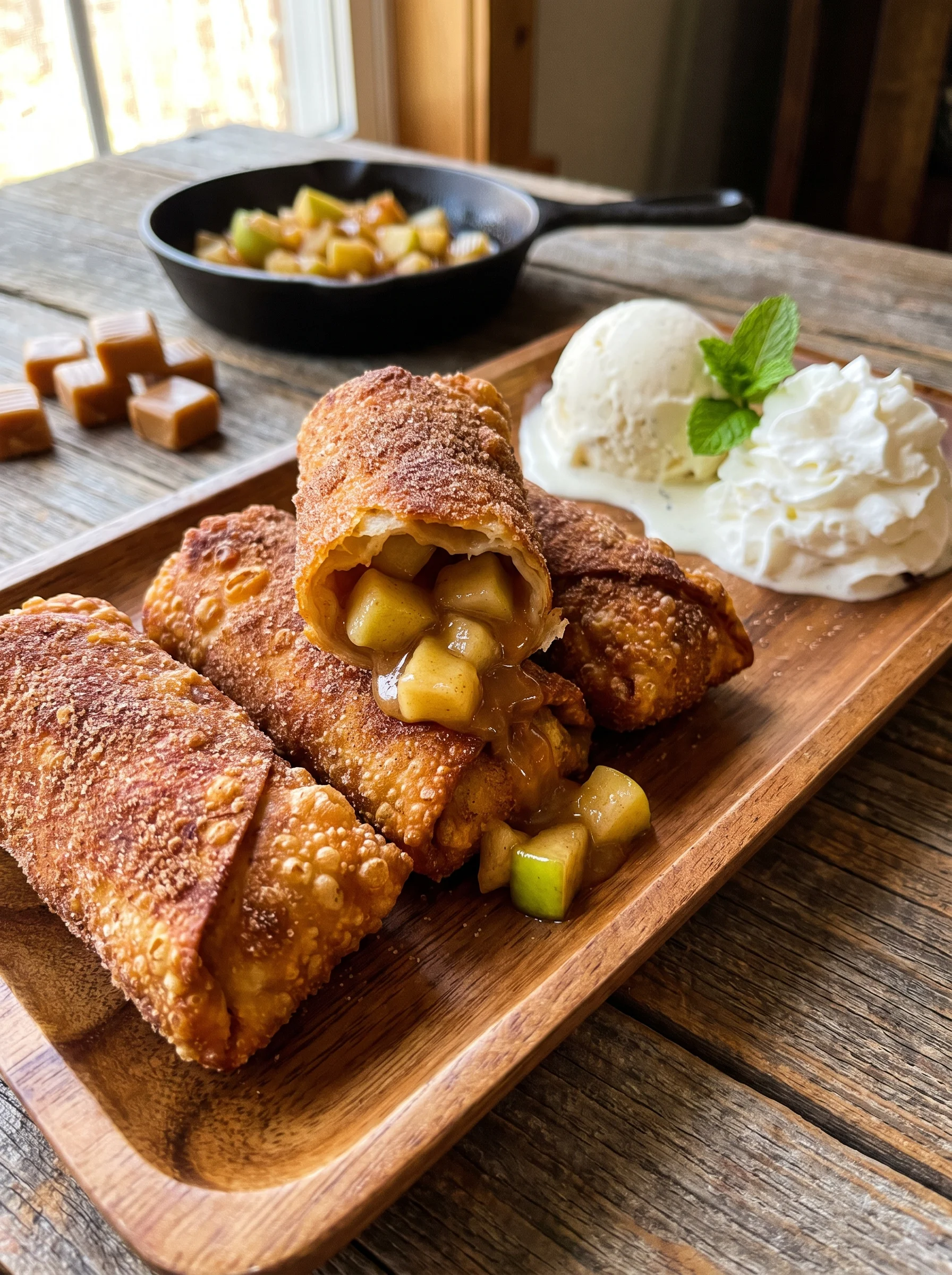 Apple Pie Egg Rolls image 2
