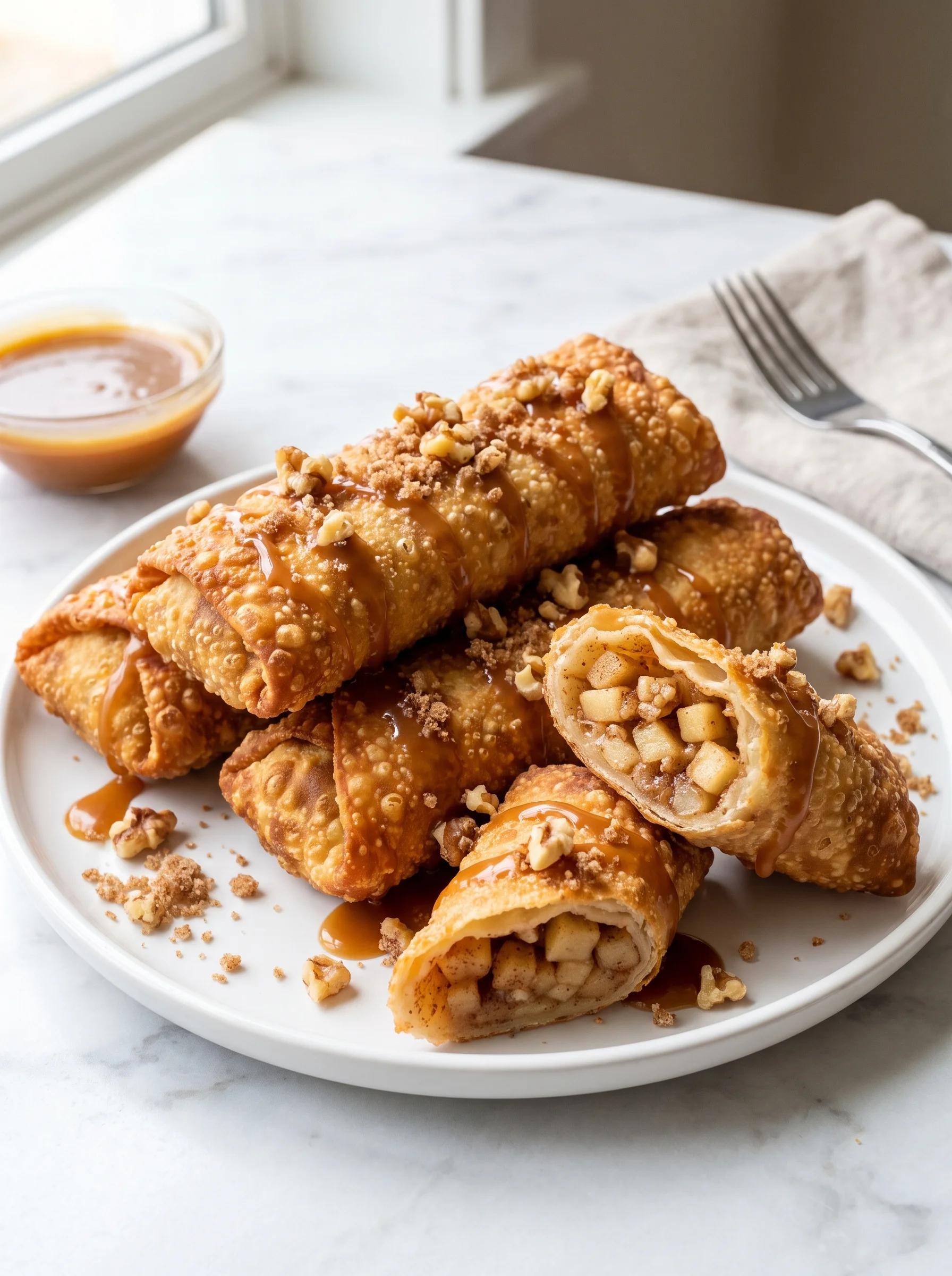 Apple Pie Egg Rolls (Deep Fry or Air Fryer) image 2