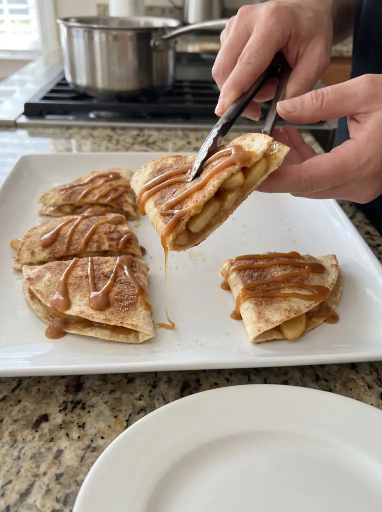 Apple Pie Quesadillas