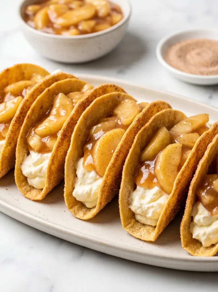 Apple Pie Tacos