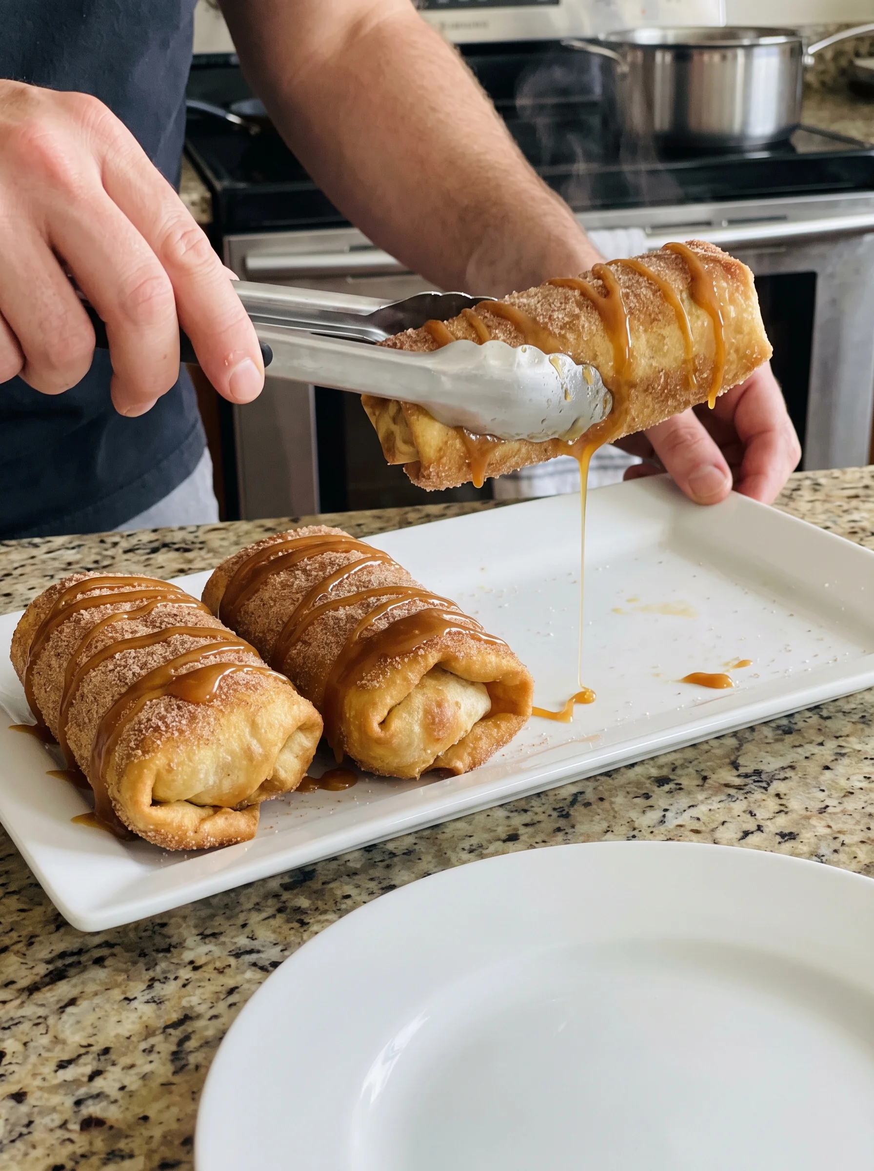 Caramel Apple Chimichangas image 2