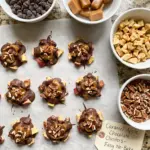 Caramel Apple Chocolate Clusters – Easy No-Bake Treat