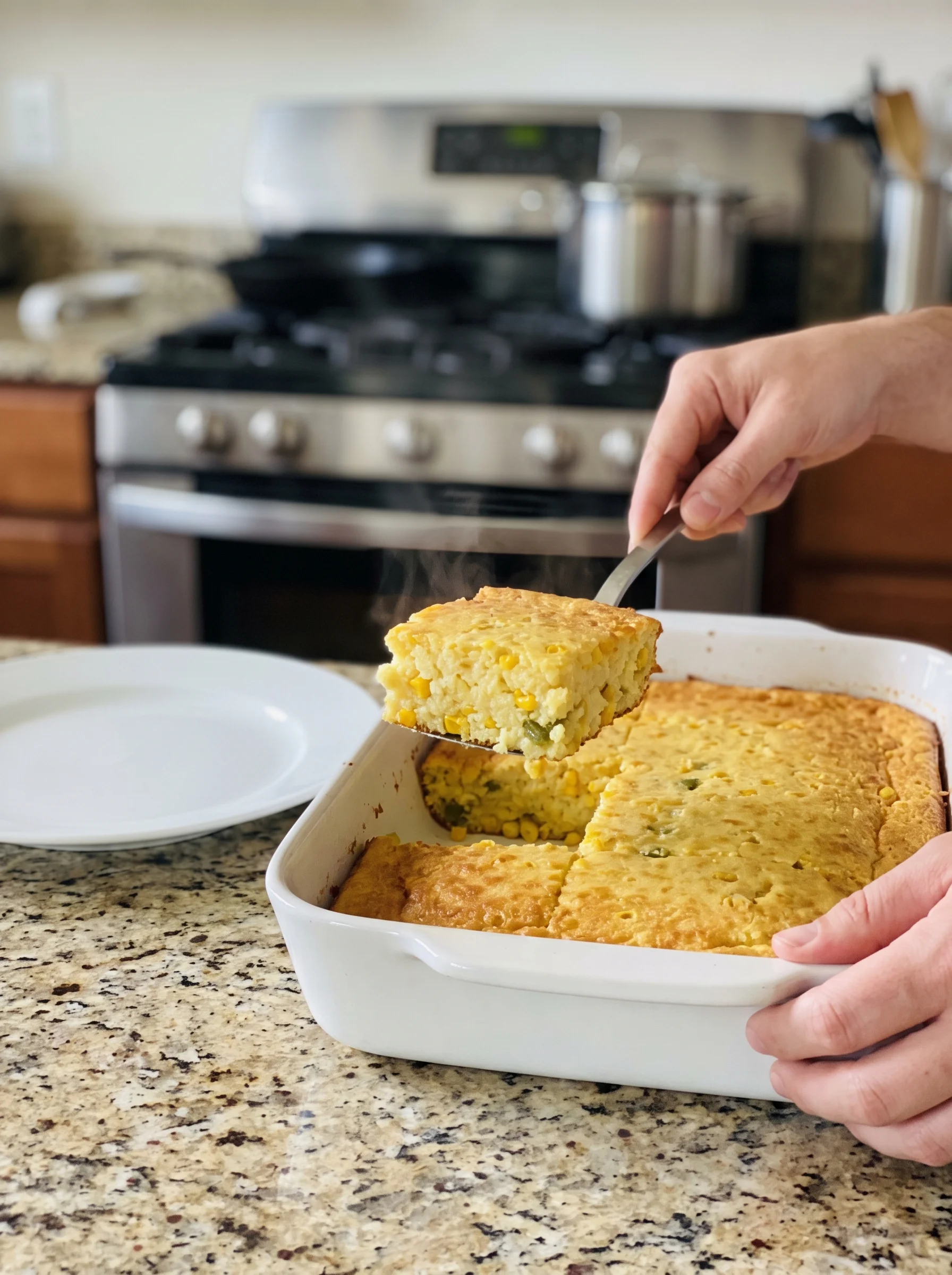 Cheesy Jalapeno Corn Casserole image 2