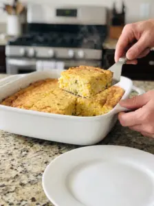 Cheesy Jalapeno Corn Casserole