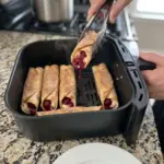 Cherry Cheesecake Taquitos