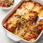 Chicken and Rice Enchiladas