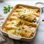 Cream Cheese Chicken Enchiladas