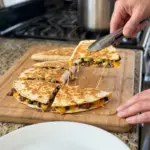 Crispy Ground Beef Quesadilla