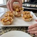 Delightful Apple Pie Taco Cups