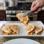 Easy Cheesy Chicken Quesadillas