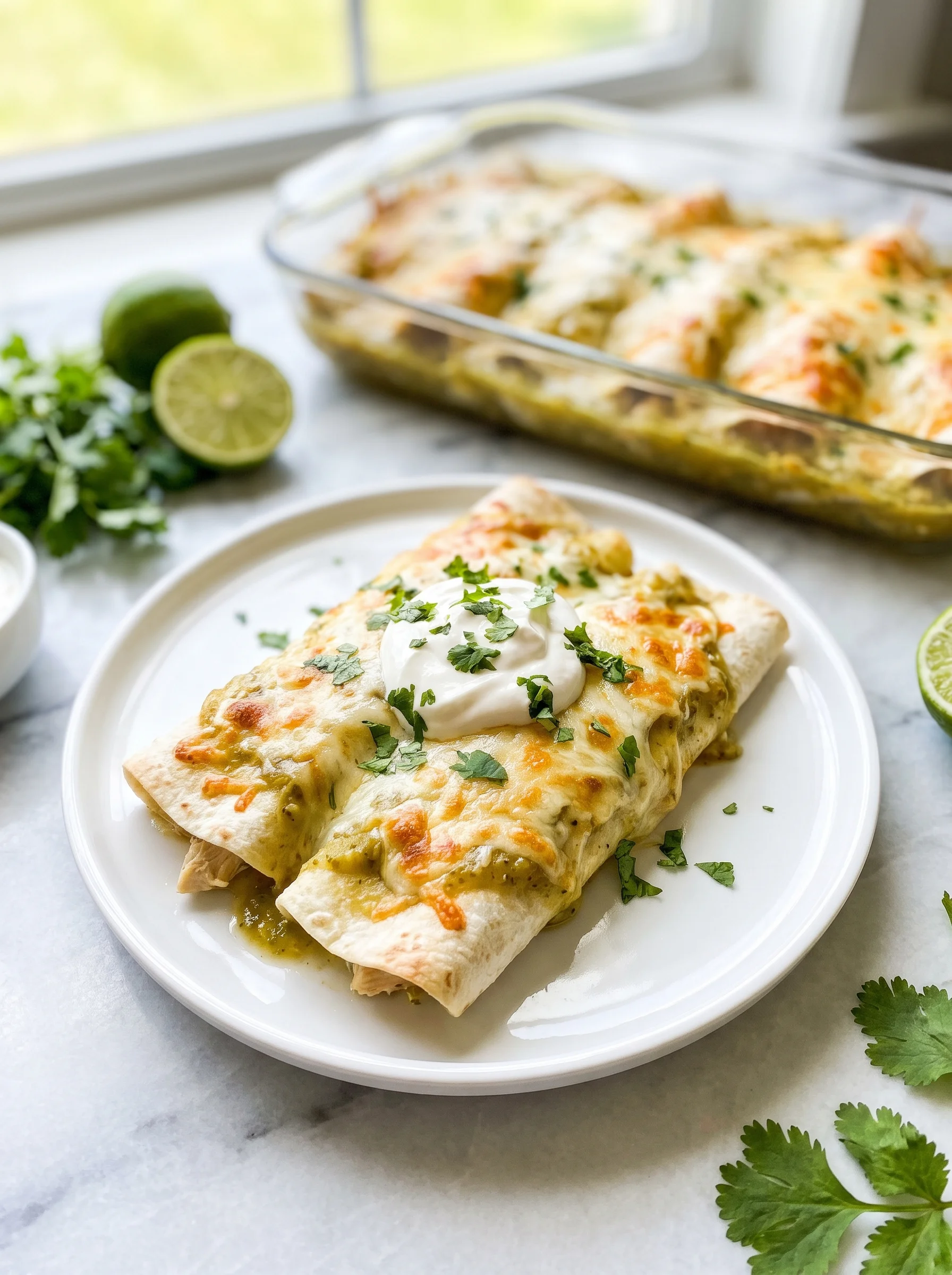 Honey Lime Chicken Enchiladas image 2