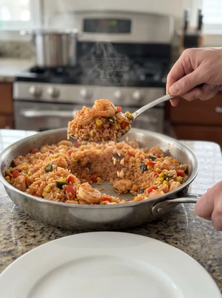 Mexican Shrimp and Rice Recipe
