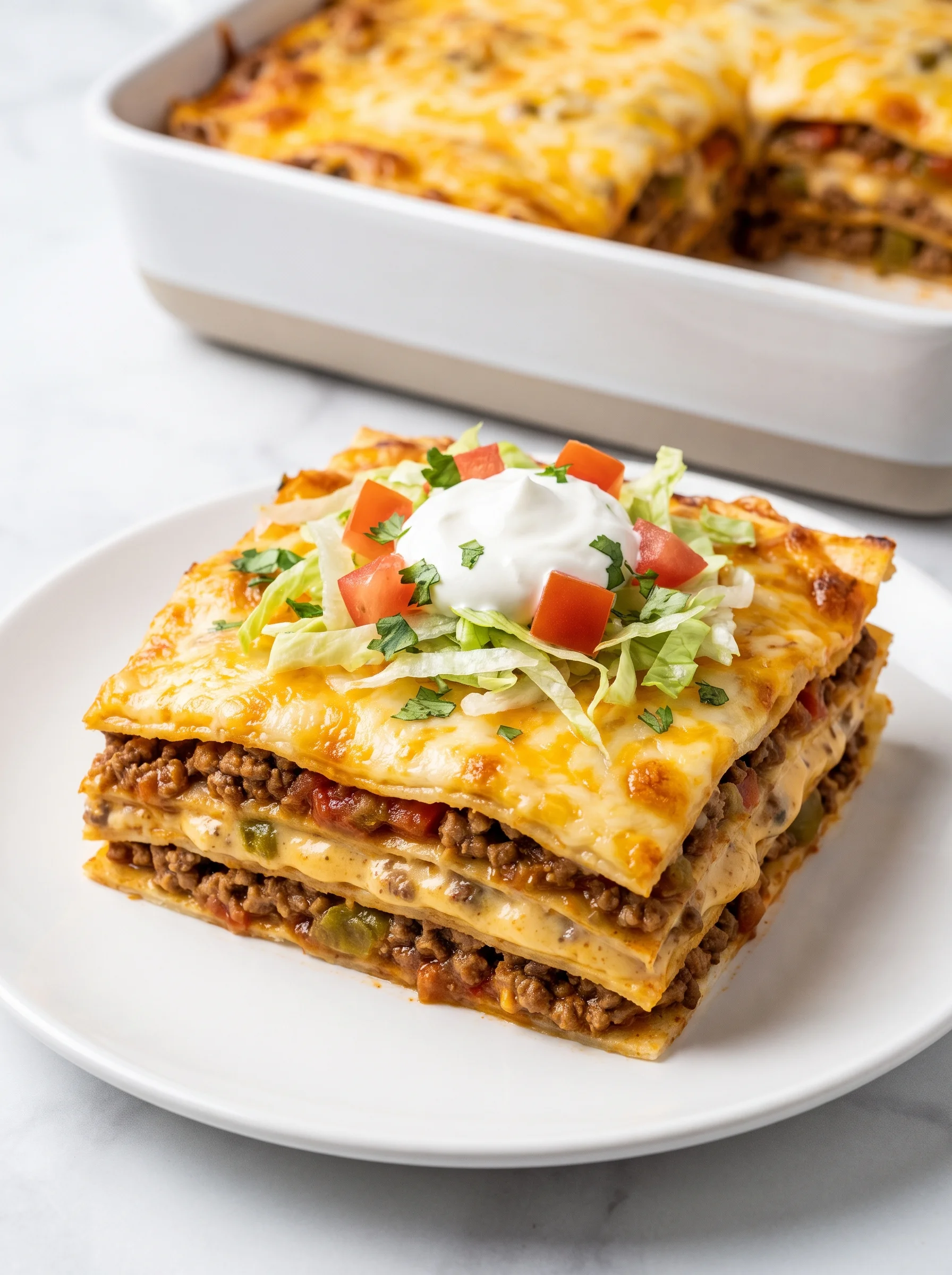Mexican Taco Lasagna