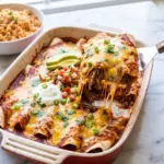 Shredded Beef Enchiladas
