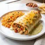 Smothered Burrito Recipe with Green Chile Sauce