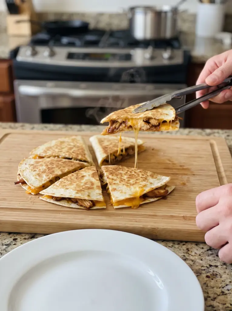 Teriyaki Chicken Quesadilla