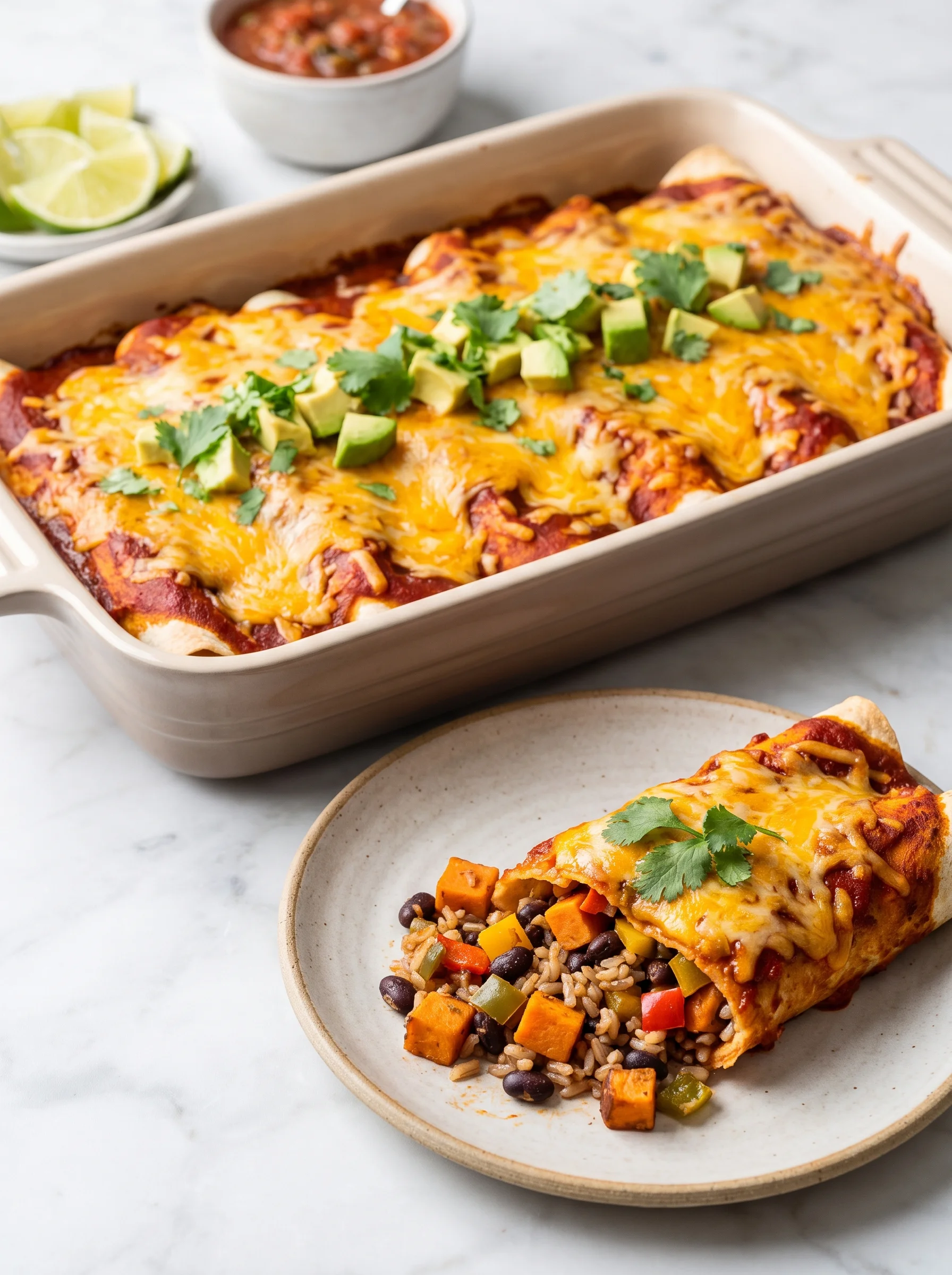Vegetarian Enchiladas image 2