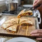 BBQ Chicken Mango Quesadillas
