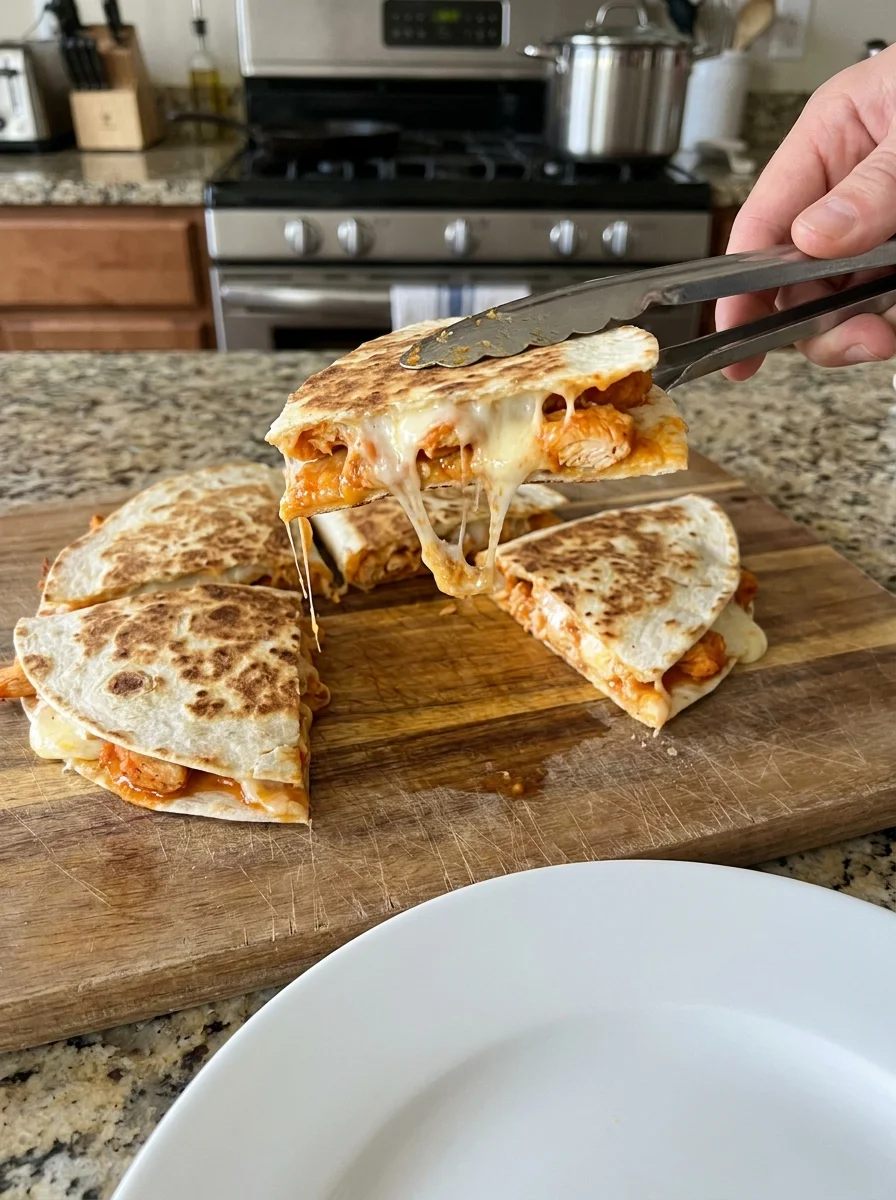 Cheesy Buffalo Chicken Quesadilla image 2