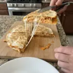 Cheesy Buffalo Chicken Quesadilla